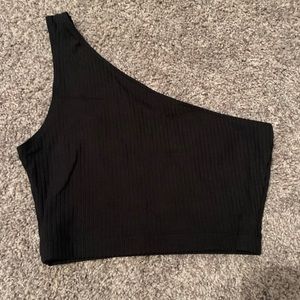 Victoria’s Secret Single shoulder ribbed tank